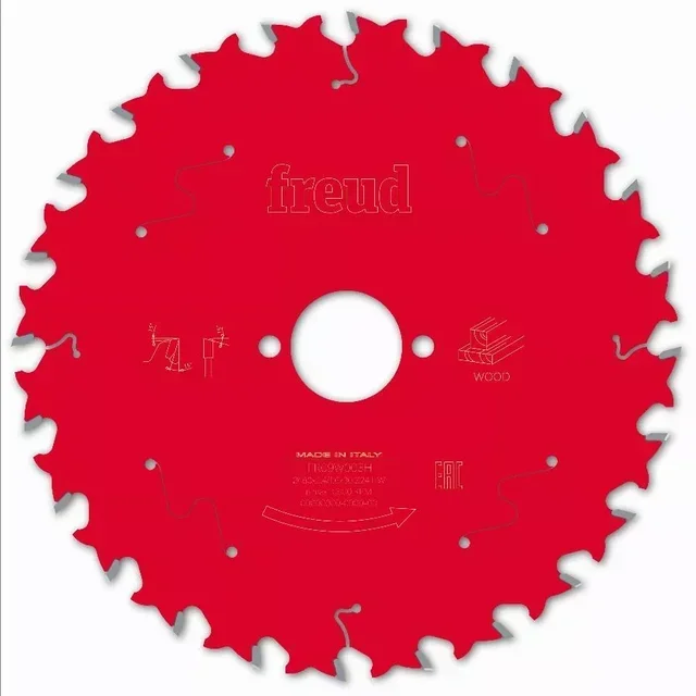 Lama per sega circolare Freud in carburo di tungsteno per legno massello