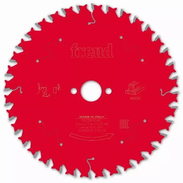 Lama per sega circolare Freud in carburo di tungsteno per legno massello