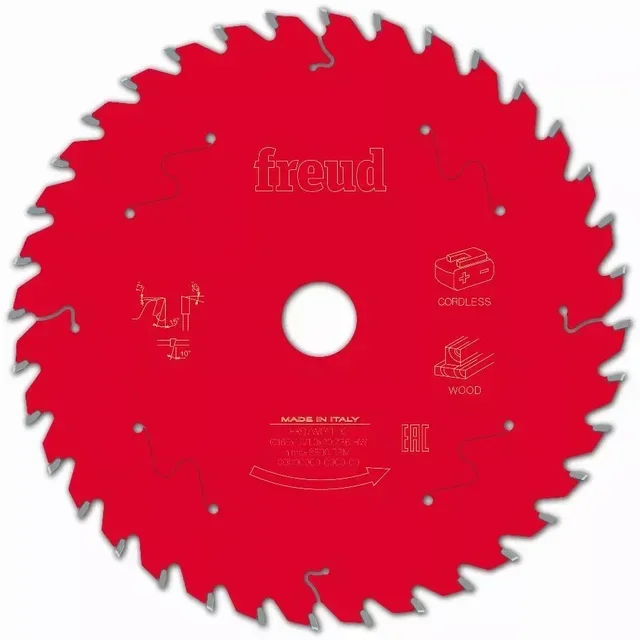 Lama per sega circolare Freud in carburo di tungsteno per legno massello