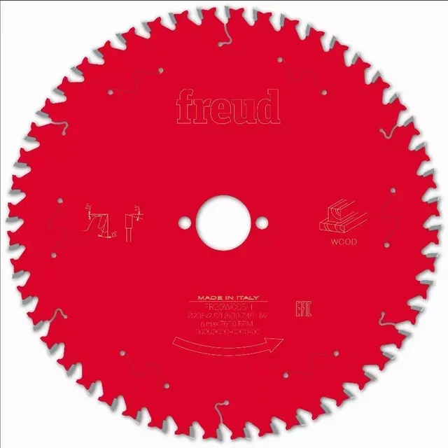 Lama per sega circolare Freud in carburo di tungsteno per legno massello
