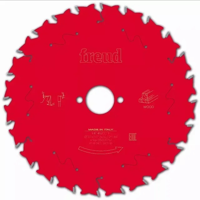 Lama per sega circolare Freud in carburo di tungsteno per legno massello