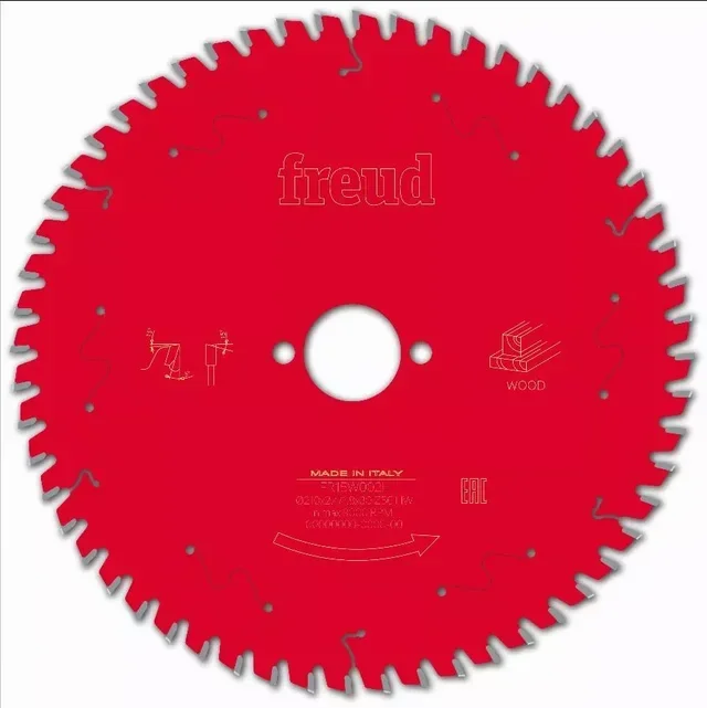 Lama per sega circolare Freud in carburo di tungsteno per legno massello