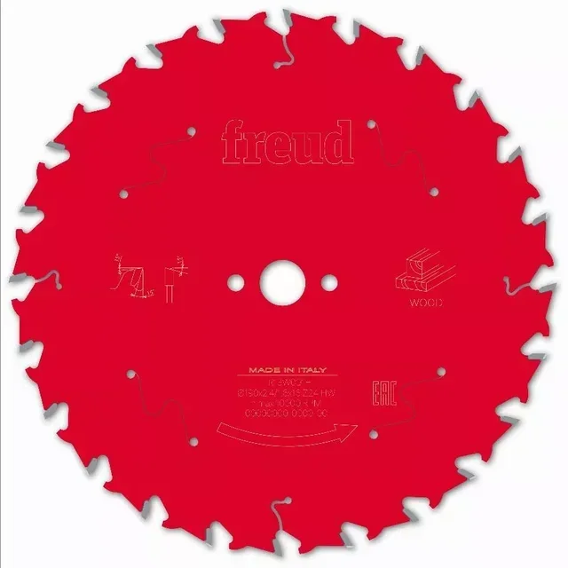 Lama per sega circolare Freud in carburo di tungsteno per legno massello