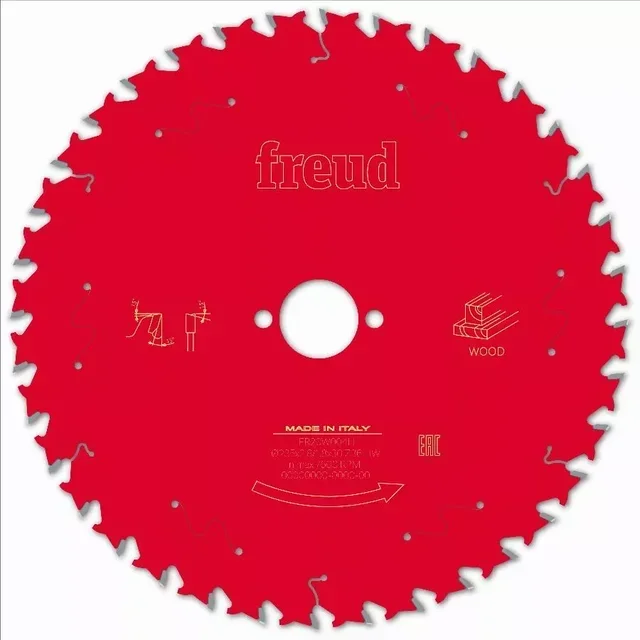 Lama per sega circolare Freud in carburo di tungsteno per legno massello