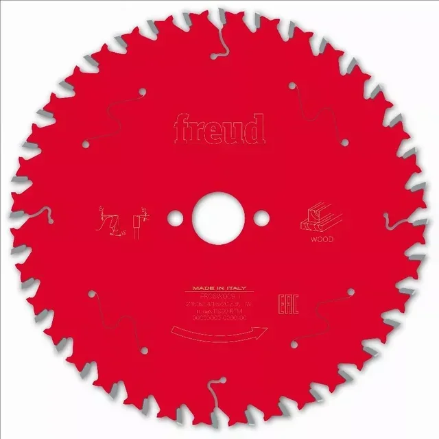 Lama per sega circolare Freud in carburo di tungsteno per legno massello
