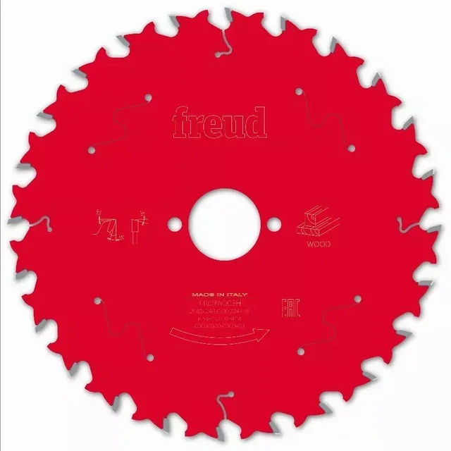 Lama per sega circolare Freud in carburo di tungsteno per legno massello