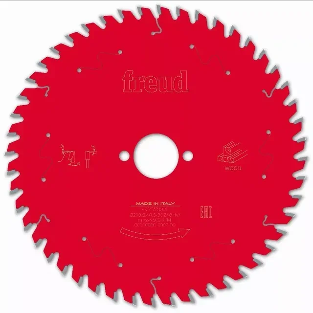 Lama per sega circolare Freud in carburo di tungsteno per legno massello