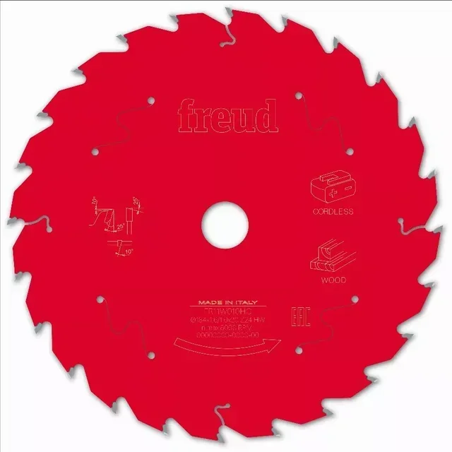 Lama per sega circolare Freud in carburo di tungsteno per legno massello