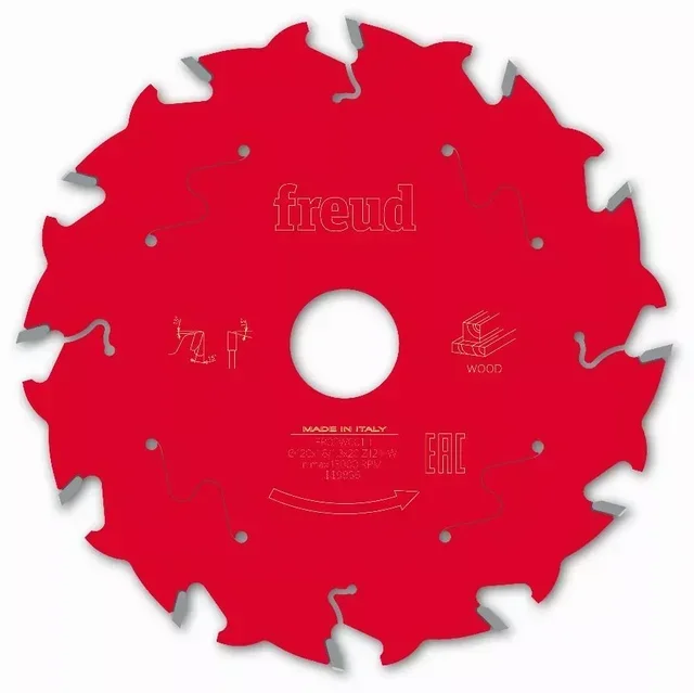 Lama per sega circolare Freud in carburo di tungsteno per legno massello