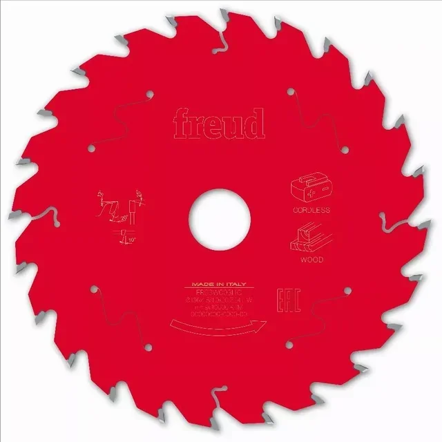 Lama per sega circolare Freud in carburo di tungsteno per legno massello