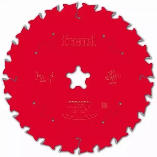 Lama per sega circolare Freud in carburo di tungsteno per legno massello