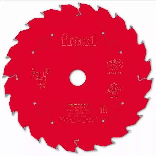 Lama per sega circolare Freud in carburo di tungsteno per legno massello