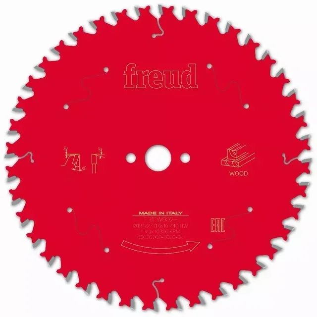 Lama per sega circolare Freud in carburo di tungsteno per legno massello
