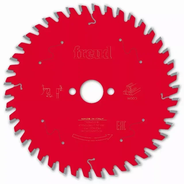 Lama per sega circolare Freud in carburo di tungsteno per legno massello