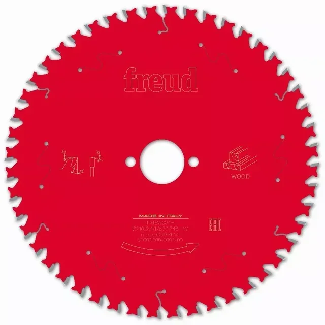 Lama per sega circolare Freud in carburo di tungsteno per legno massello