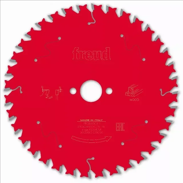 Lama per sega circolare Freud in carburo di tungsteno per legno massello