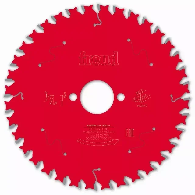 Lama per sega circolare Freud in carburo di tungsteno per legno massello