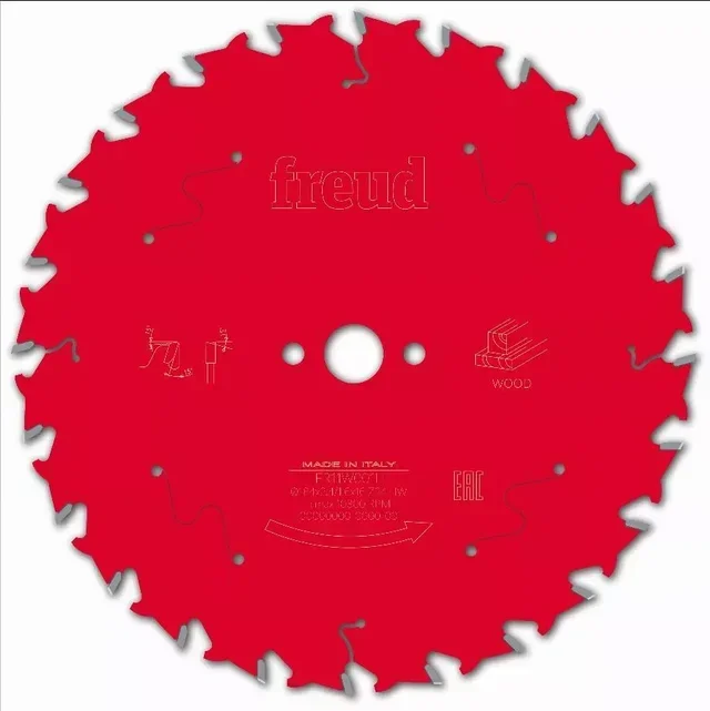 Lama per sega circolare Freud in carburo di tungsteno per legno massello