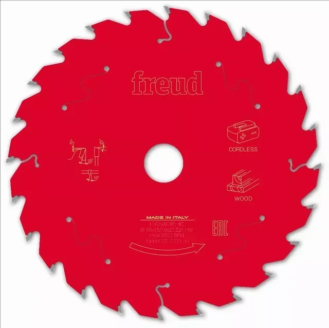 Lama per sega circolare Freud in carburo di tungsteno per legno massello