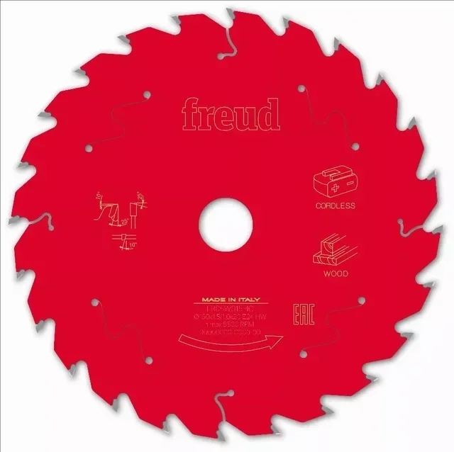 Lama per sega circolare Freud in carburo di tungsteno per legno massello