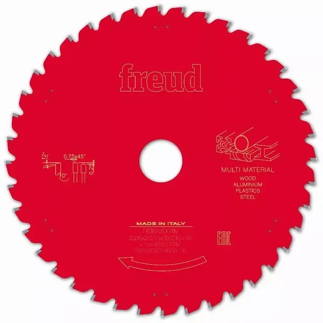 Discos de sierra circular FREUD multimaterial carburo TiCo 190mm