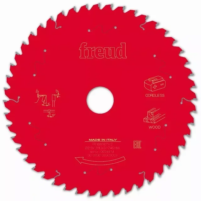 FREUD Circular Saw Blade Wood Precision Table Saw F03FS09