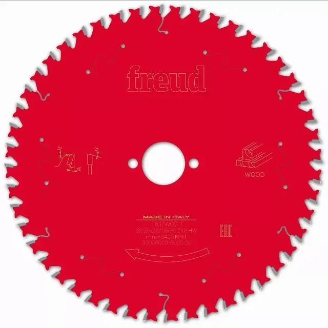 FREUD Circular Saw Blade Wood Precision Table Saw F03FS09