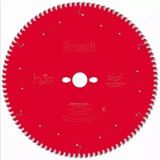 Lame scie circulaire FREUD panneaux mélaminés HPL coupe onglet F03FS