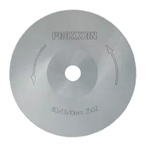 Lame scie circulaire HSS Ø80mm 250 dents métaux non ferreux PROXXOM