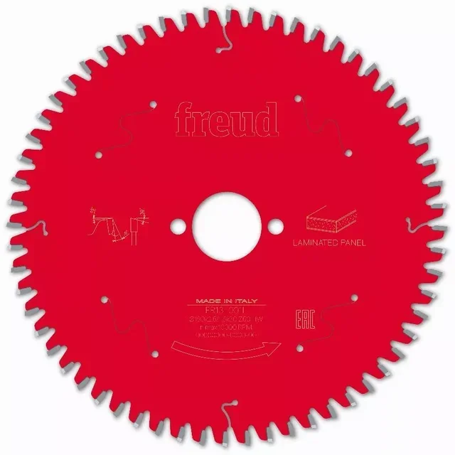 Lame scie circulaire FREUD Ø190mm 60 dents carbure TiCo bois alu F03FS09802