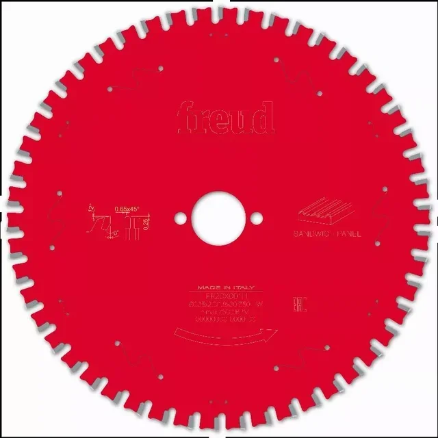 Lame scie circulaire FREUD Ø235mm carbure TiCo Z50 bois