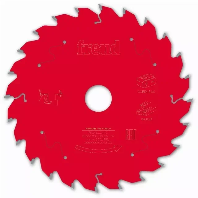 Lame scie circulaire FREUD Ø140 mm 24 dents carbure TiCo bois alu