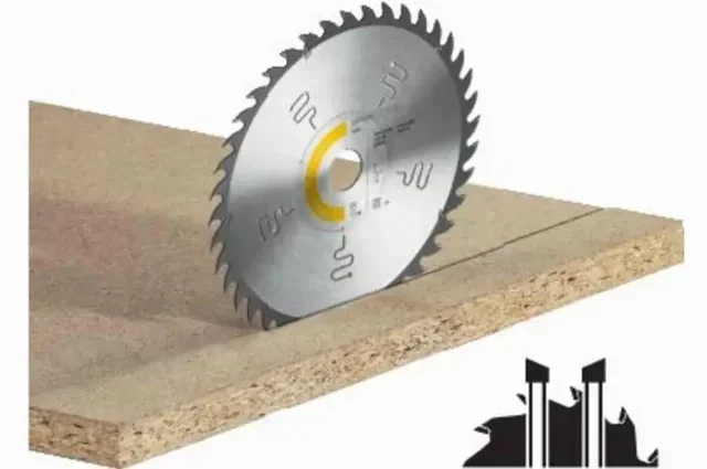 Lame scie circulaire FESTOOL 254x30mm 40 dents W40 TKS 80 bois