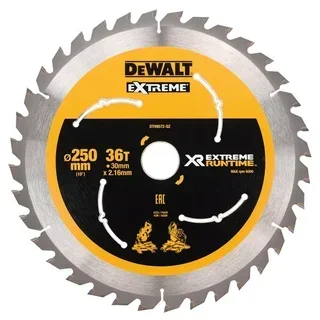 Lama sega circolare DEWALT DT995 XR Extrême Runtime carburo 3ª generazione