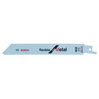 Bosch S922EF BIM Reciprocating Saw Blade Flexible Metal 150mm Box of 100