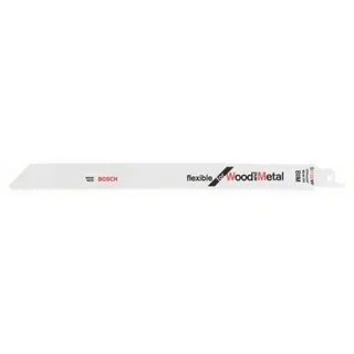 Bosch S1122VF Reciprocating Saw Blade 225mm BIM Wood Metal x25