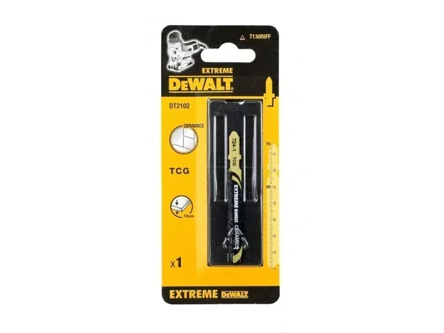 Lame scie sauteuse DEWALT DT2102 carrelage fibre verre plastique