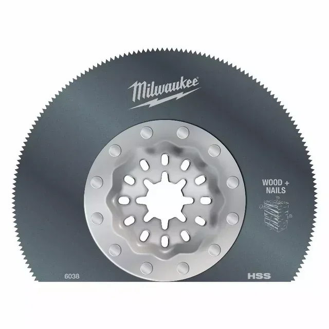 Milwaukee Segmented Multitool Blade 85x20 mm - Multi-material Cutting