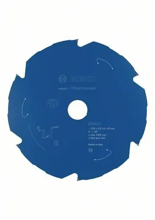 Lame scie circulaire BOSCH Expert Fibre Ciment 216mm PCD sans fil