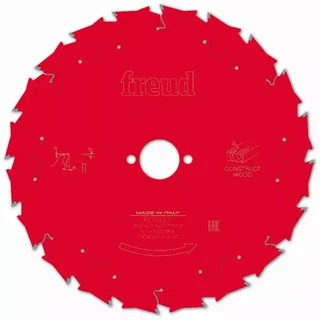 Lame scie circulaire FREUD bois construction palettes clous béton carbure