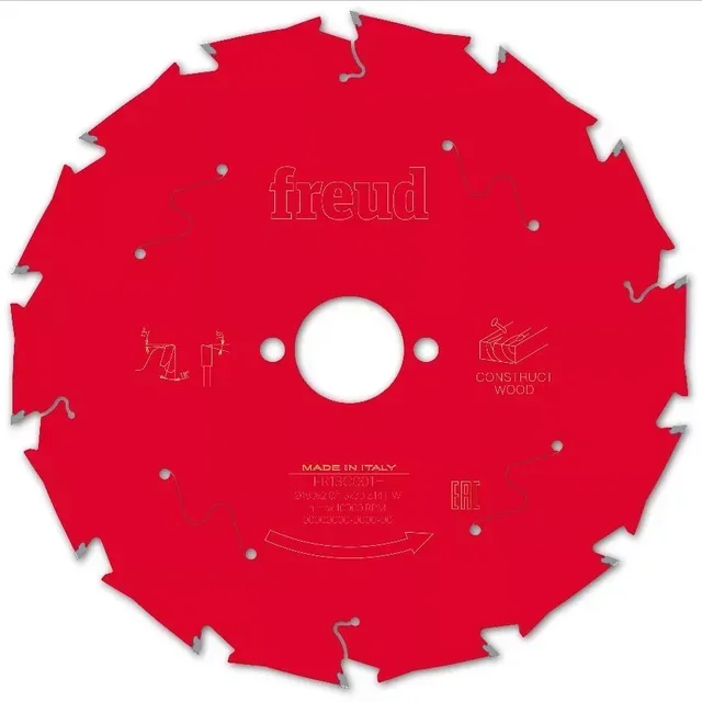 Lame scie circulaire FREUD bois construction palettes clous béton carbure