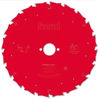 Lame scie circulaire FREUD bois construction palettes clous béton carbure