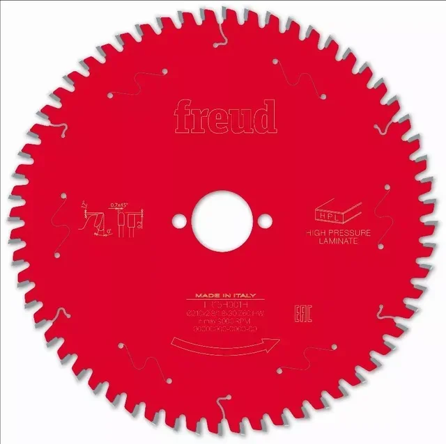 Lame scie circulaire FREUD F03FS carbure TiCo HPL mélaminé