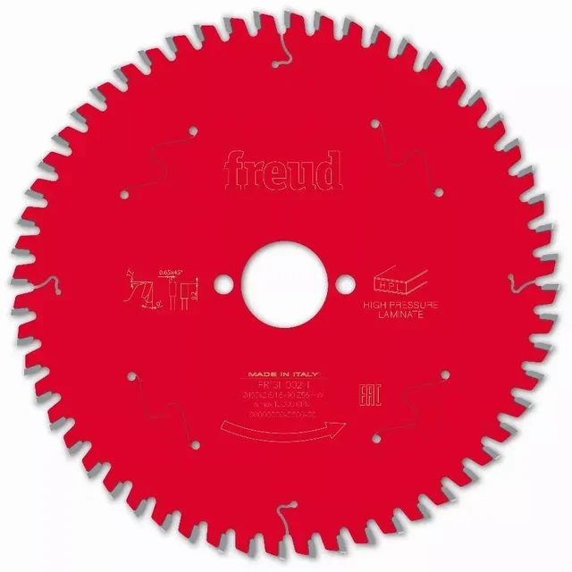 Lame scie circulaire FREUD F03FS carbure TiCo HPL mélaminé