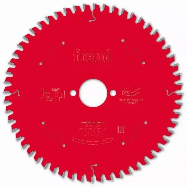 Lame scie circulaire FREUD F03FS carbure TiCo HPL mélaminé