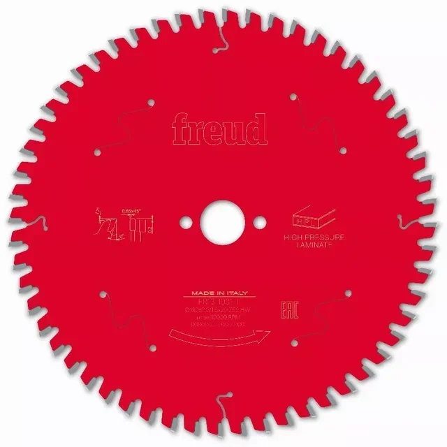 Lame scie circulaire FREUD F03FS carbure TiCo HPL mélaminé