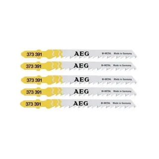 Lame scie sauteuse Milwaukee bi-métal bois 75mm 5 pièces T-Lock