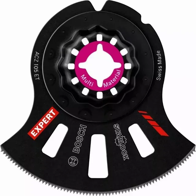 Lame segment carbure Bosch Starlock ACZ105ET multi-matériaux 85mm