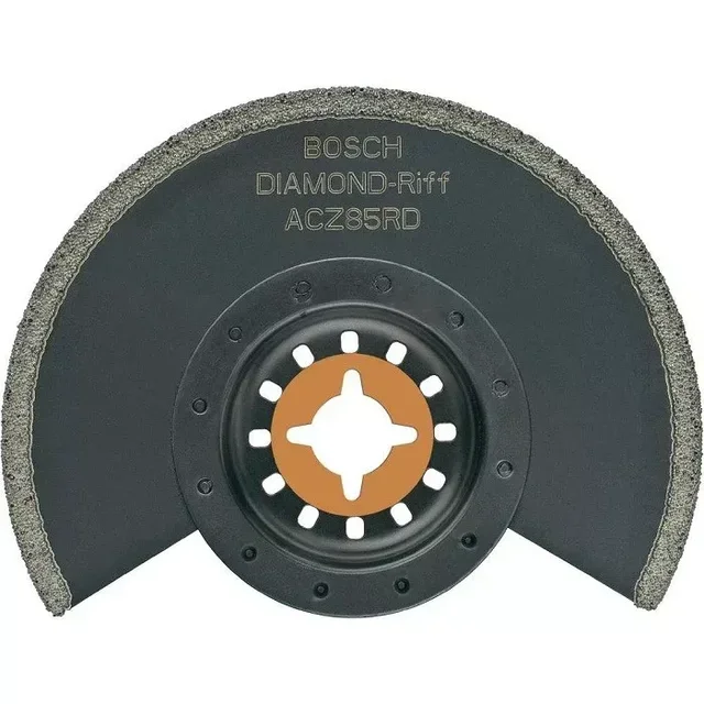 Lame segment diamant Starlock Expert BOSCH ACZ85RD4 - Découpe carrelage et époxy