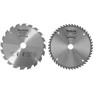 Lames circulaires MAKITA D-03903 et D-09634 - Lot de 2 lames scie 16 et 20 dents
